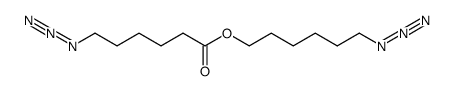 6-Azidohexyl-6-azidohexanoate结构式