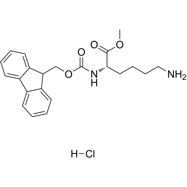 Fmoc-Lys-OMe.HCl Structure