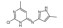 2-氯-6-甲基-N-(5-甲基-1H-吡唑-3-基)嘧啶-4-胺图片