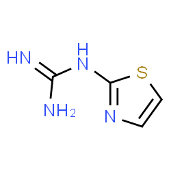 Guanidine,N-2-thiazolyl- structure