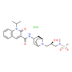 Velusetrag hydrochloride Structure