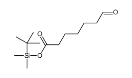 [tert-butyl(dimethyl)silyl] 7-oxoheptanoate Structure