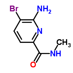 6-氨基-5-溴-N-甲基吡啶-2-甲酰胺图片