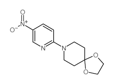 8-(5-Nitropyridin-2-yl)-1,4-dioxa-8-azaspiro[4.5]decane Structure