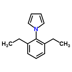 1-(2,6-DIETHYL-PHENYL)-1H-PYRROLE结构式