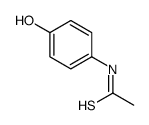 N-(4-hydroxyphenyl)ethanethioamide Structure