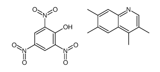 3,4,6,7-tetramethylquinoline,2,4,6-trinitrophenol Structure
