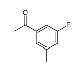 3'-FLUORO-5'-METHYLACETOPHENONE Structure
