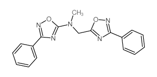 N-methyl-3-phenyl-N-[(3-phenyl-1,2,4-oxadiazol-5-yl)methyl]-1,2,4-oxadiazol-5-amine picture