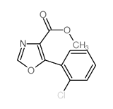 Methyl 5-(2-chlorophenyl)oxazole-4-carboxylate picture