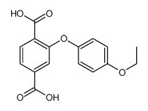 2-(4-ethoxyphenoxy)terephthalic acid Structure