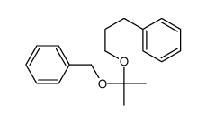 3-(2-phenylmethoxypropan-2-yloxy)propylbenzene Structure