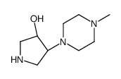 trans-4-(4-methyl-1-piperazinyl)-3-pyrrolidinol(SALTDATA: 3HCl) structure