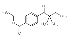 4'-CARBOETHOXY-2,2-DIMETHYLBUTYROPHENONE Structure