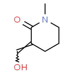 2-Piperidinone, 3-(hydroxymethylene)-1-methyl- (9CI)结构式