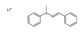 lithium,1-phenyl-N-(1-phenylethyl)methanimine Structure