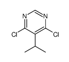 4,6-二氯-5-(丙-2-基)嘧啶结构式