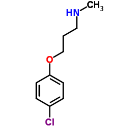 [3-(4-氯苯氧基)丙基](甲基)胺结构式