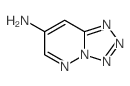 1,2,7,8,9-pentazabicyclo[4.3.0]nona-2,4,6,8-tetraen-4-amine结构式