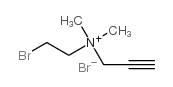 2-bromoethyl-dimethyl-prop-2-ynylazanium,bromide结构式