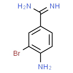 BENZENECARBOXIMIDAMIDE,4-AMINO-3-BROMO-,HYDROCHLORIDE结构式