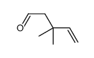 3,3-dimethylpent-4-enal结构式