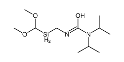 3-(dimethoxymethylsilylmethyl)-1,1-di(propan-2-yl)urea Structure