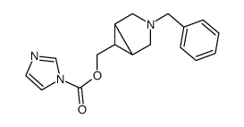 3-benzyl-3-azabicyclo[3.1.0]hex-6-yl methyl 1H-imidazole-1-carboxylate Structure