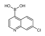 (7-chloroquinolin-4-yl)boronic acid structure