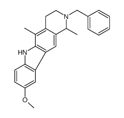 2-benzyl-2,3,4,6-tetrahydro-9-methoxy-1,5-dimethyl-1H-pyrido[4,3-b]carbazole picture
