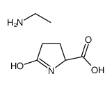 5-oxo-L-proline, compound with ethylamine (1:1)结构式