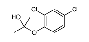 2-(2,4-dichlorophenoxy)propan-2-ol结构式