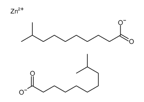 zinc bis(isoundecanoate) Structure