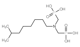[(isononylimino)bis(methylene)]bisphosphonic acid Structure