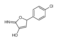 2-(4-chlorophenyl)-5-imino-2H-furan-4-ol结构式