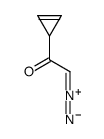 1-cycloprop-2-en-1-yl-2-diazonioethenolate Structure