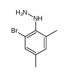 Hydrazine, (2-bromo-4,6-dimethylphenyl)结构式