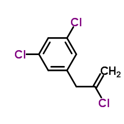 1,3-Dichloro-5-(2-chloro-2-propen-1-yl)benzene结构式