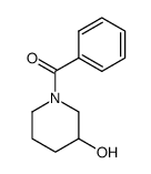 1-benzoyl-3-hydroxypiperidine Structure