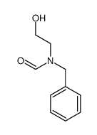 N-benzyl-N-(2-hydroxyethyl)formamide Structure