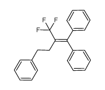 1,1,4-triphenyl-2-fluoromethylbut-1-ene Structure