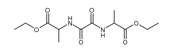 N,N'-oxalyl-di-alanine diethyl ester Structure