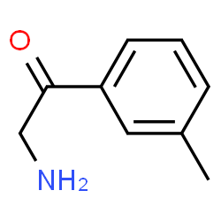 Ethanone, 2-amino-1-(3-Methylphenyl)- Structure