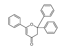 2,2,6-triphenyl-3H-pyran-4-one结构式
