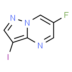 6-FLUORO-3-IODO-PYRAZOLO[1,5-A]PYRIMIDINE picture