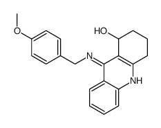 9-[(4-methoxyphenyl)methylamino]-1,2,3,4-tetrahydroacridin-1-ol Structure