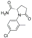 N-(4-CHLORO-2-METHYLPHENYL)-5-OXOPROLINAMIDE结构式