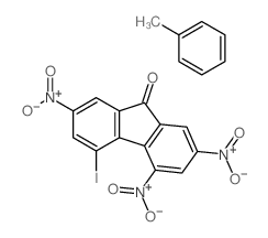 5-iodo-2,4,7-trinitro-fluoren-9-one; toluene structure