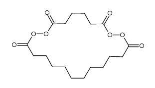 1,2,9,10-tetraoxacyclodocosane-3,8,11,22-tetraone结构式