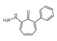 2-hydrazino-7-phenyl-cycloheptatrienone结构式